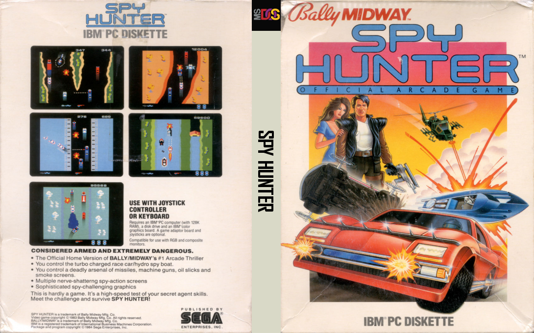 Spy Hunter — box-texture (US)
