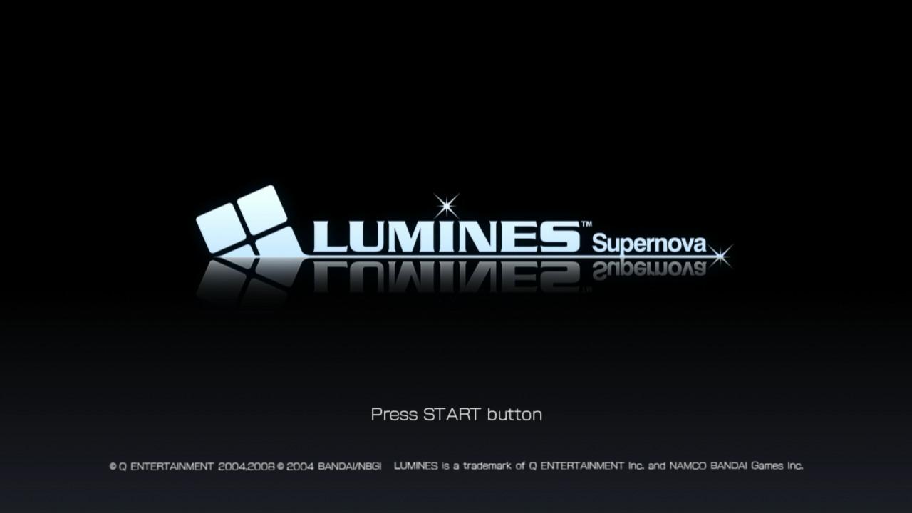 Lumines - Supernova — sstitle (WOR)