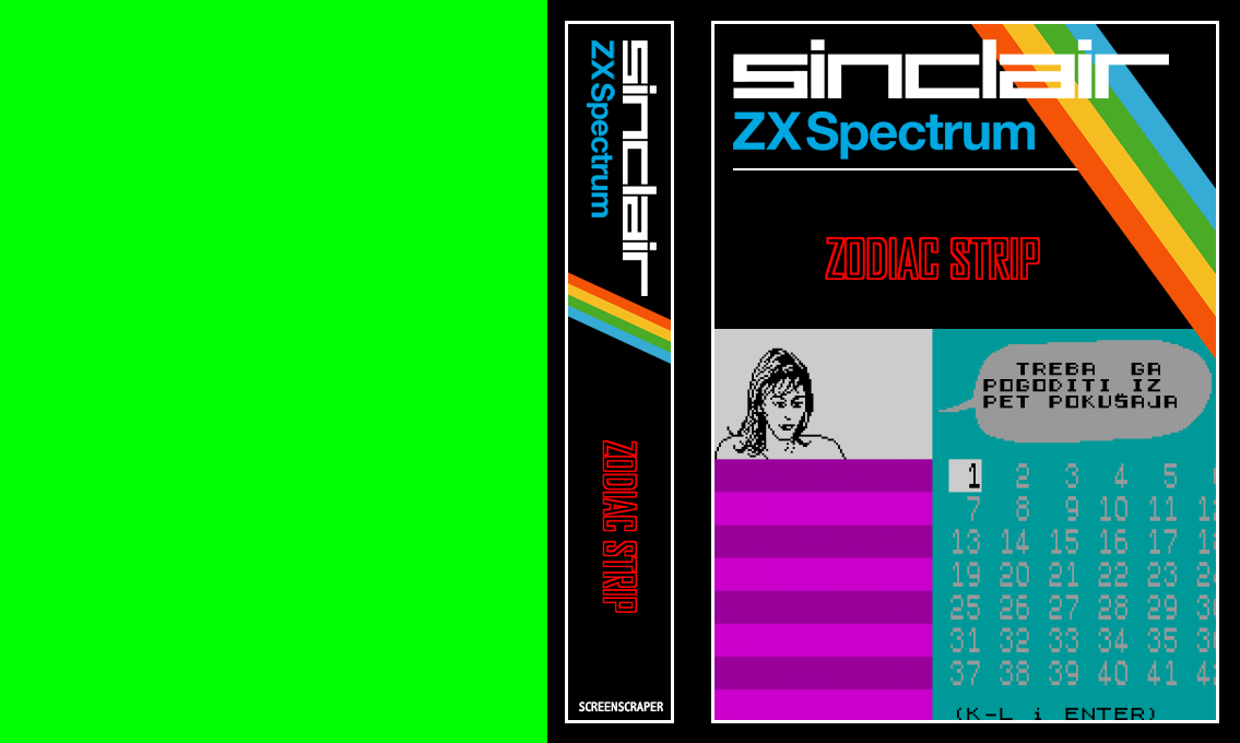 Zodiac Strip — box-texture (SS)