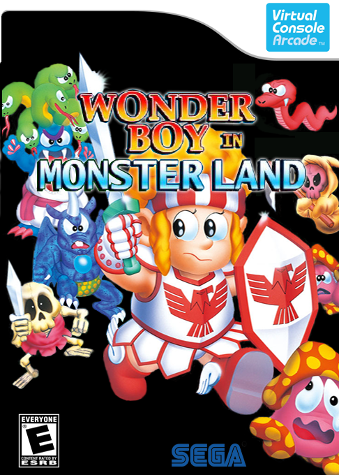 Wonder Boy In Monster Land box art