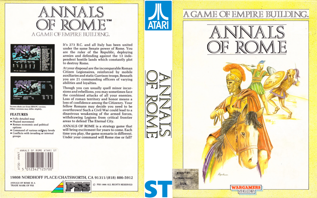 Annals Of Rome — box-texture (US)