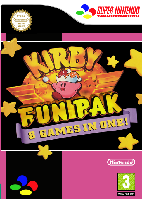 Kirby's Fun Pak — box-2D (EU)