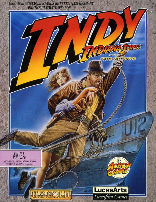Indiana Jones and the Fate of Atlantis - The Action Game box art