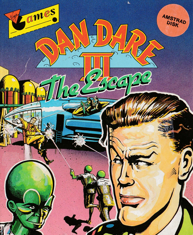 Dan Dare 3 - The Escape box art