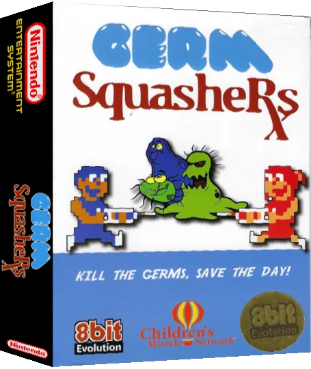Germ Squashers — box-3D (WOR)