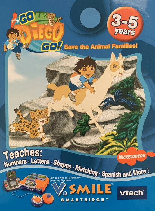 Go Diego Go - Save The Animal Families box art