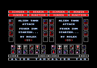 Alien Tank Attack — ss (DE)