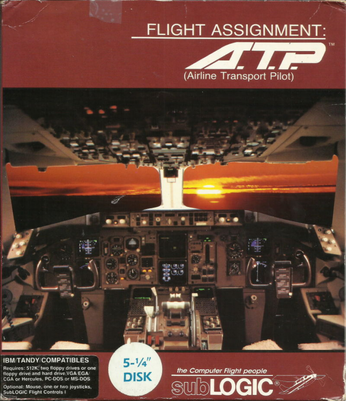 Flight Assignment Airline Transport Pilot box art