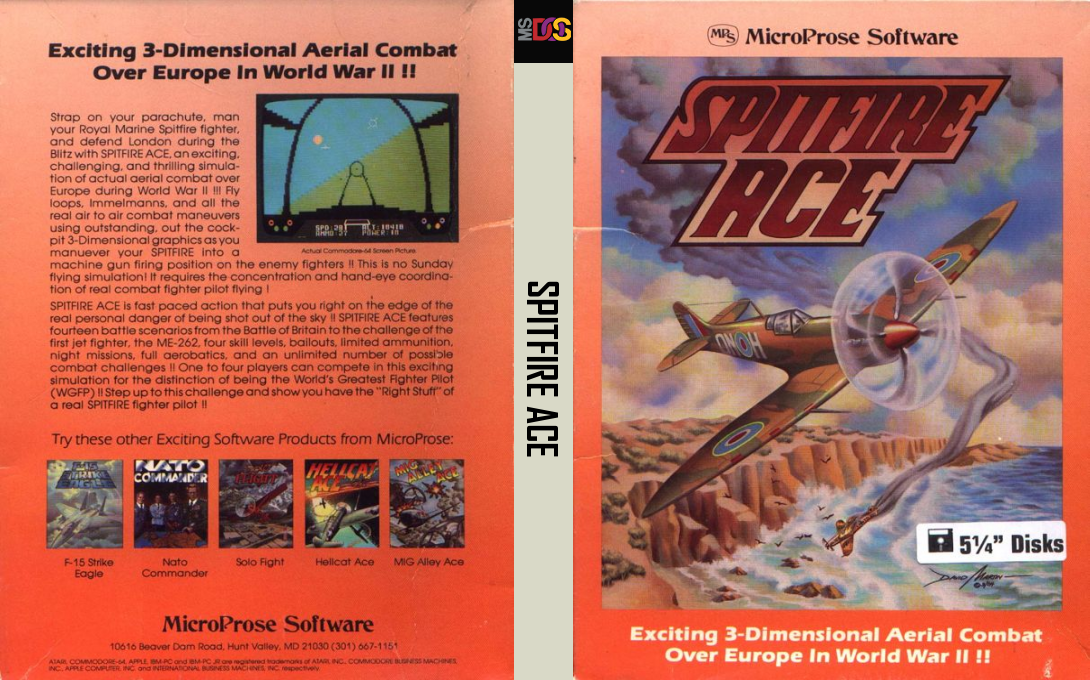 Spitfire Ace — box-texture (US)