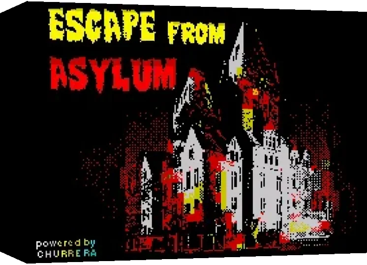 Escape From Asylum — box-3D (WOR)