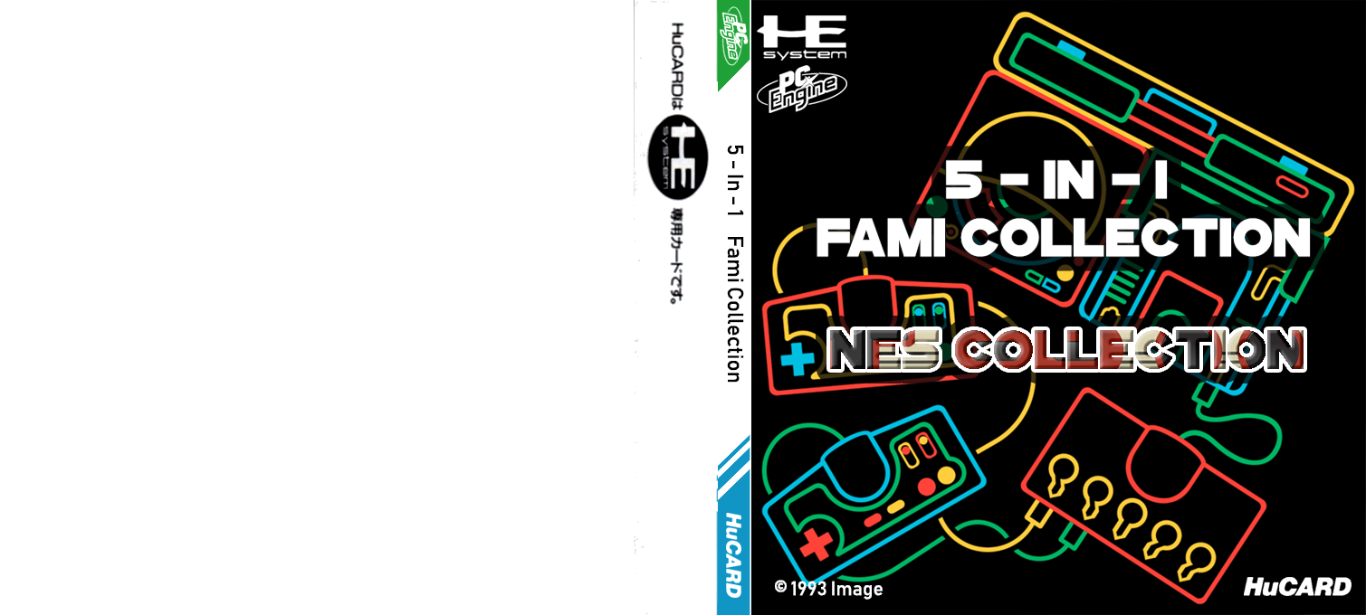 5-in-1 Fami Collection - Nes Collection Nr 1 — box-texture (JP)