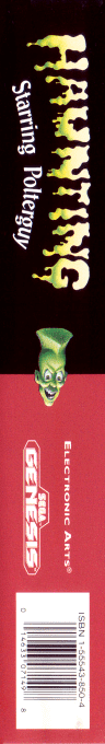 Haunting Starring Polterguy — box-2D-side (US)