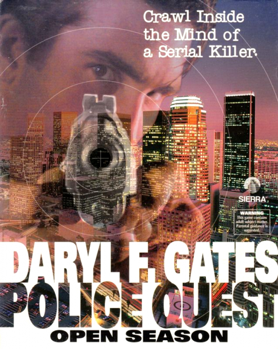 Daryl F. Gates Police Quest - Open Season box art