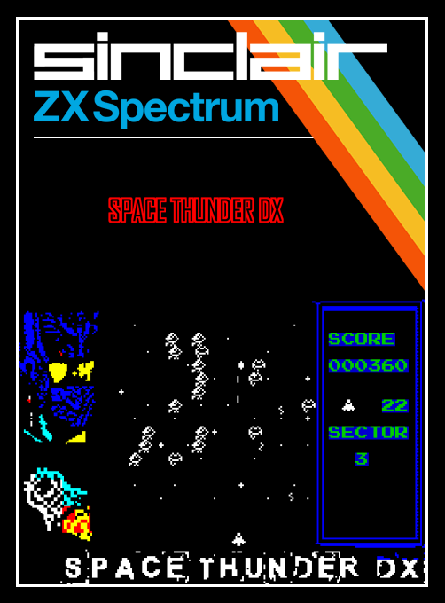 Space Thunder DX box art