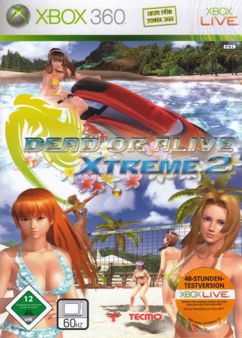 Dead or Alive Xtreme 2 — box-2D (DE)