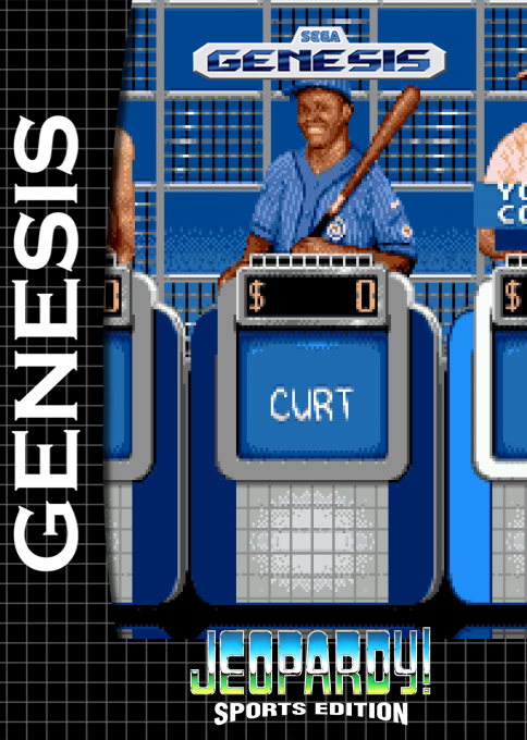 Jeopardy! Sports Edition — box-2D (SS)