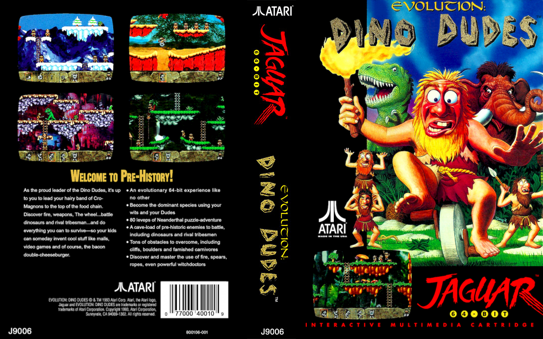 Evolution : Dino Dudes — box-texture (WOR)