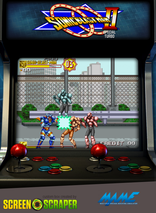 Sonic Blast Man 2 Special Turbo box art