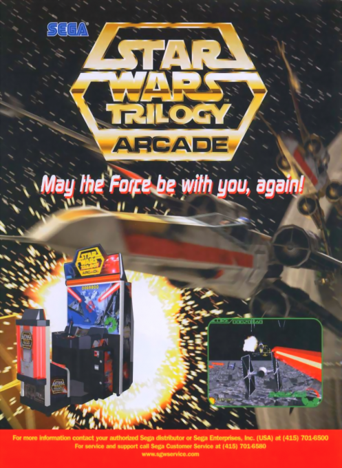 Star Wars Trilogy Arcade box art