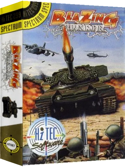 Blazing Thunder — box-3D (EU)