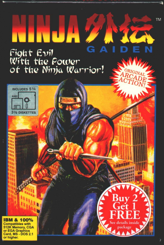 Ninja Gaiden box art