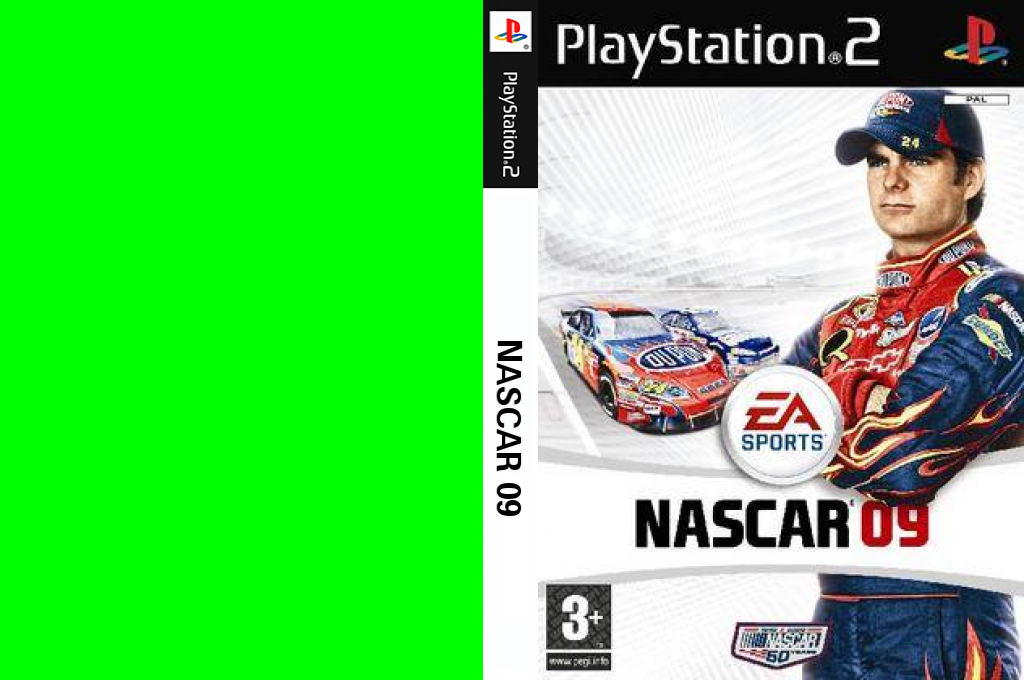 NASCAR 09 — box-texture (EU)