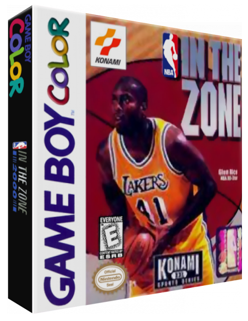 Nba In The Zone — box-3D (US)