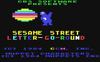 Sesame Street - Letter-go-round — sstitle (WOR)