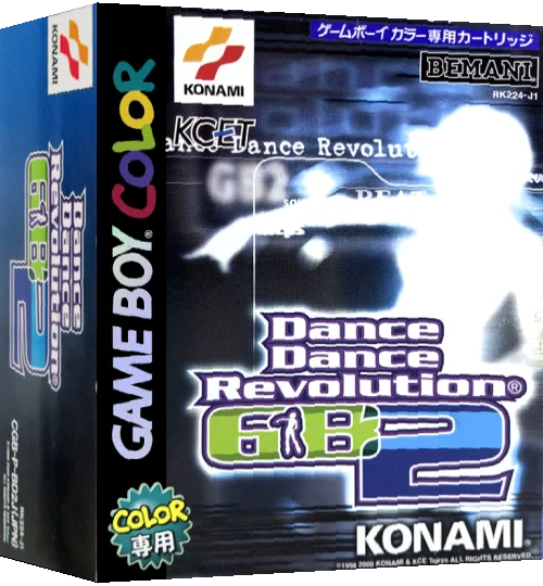 Dance Dance Revolution GB 2 — box-3D (JP)