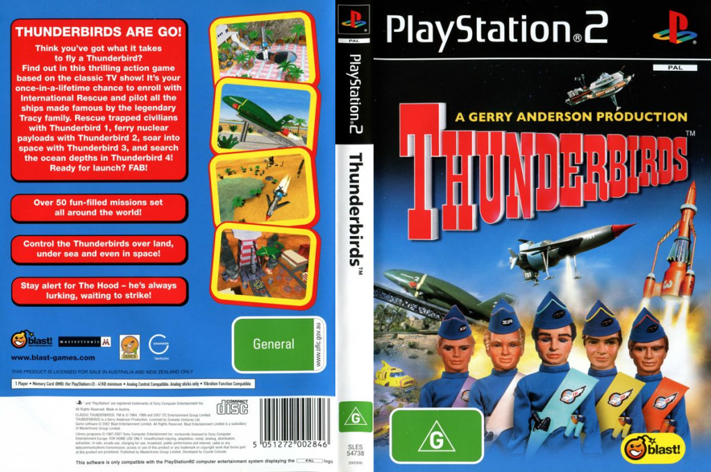 Thunderbirds — box-texture (AU)