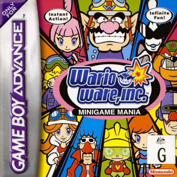 WarioWare, Inc. - Minigame Mania — box-2D (AU)