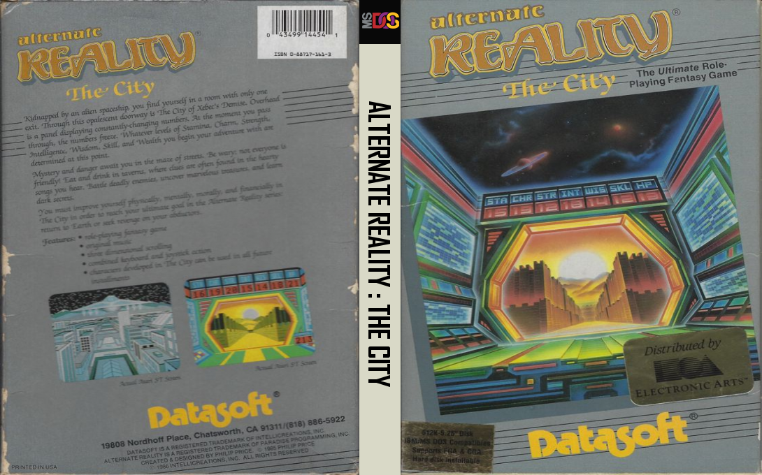 Alternate Reality - The City — box-texture (US)