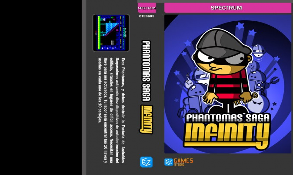 Phantomas Saga - Infinity — box-texture (EU)