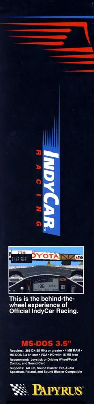 IndyCar Racing — box-2D-side (US)