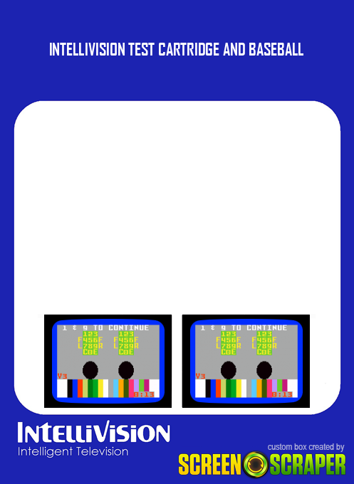Intellivision Test Cartridge And Baseball — box-2D-back (SS)