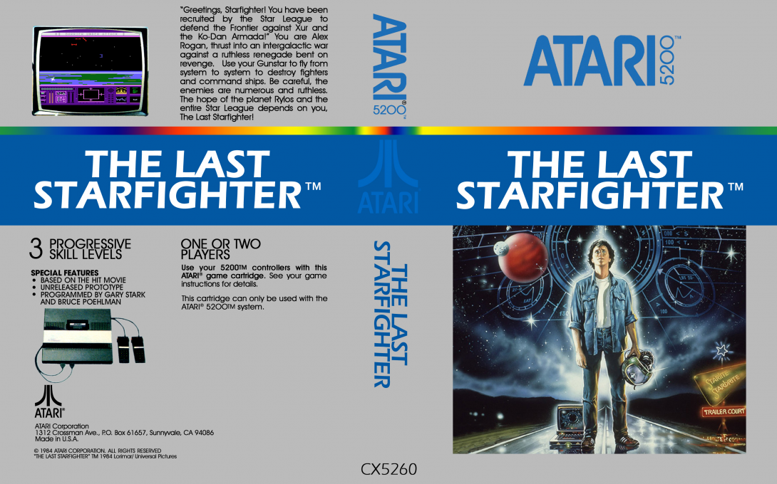 Last Starfighter, The — box-texture (US)