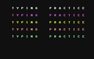 Typing Practice — sstitle (WOR)