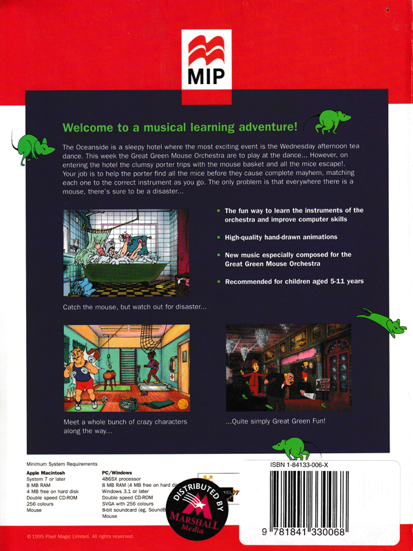 The Great Green Mouse Disaster — box-2D-back (WOR)