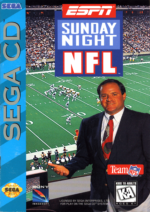 ESPN Sunday Night NFL box art