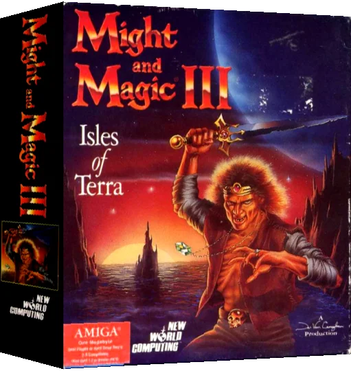 Might and Magic III - Isles of Terra — box-3D (EU)
