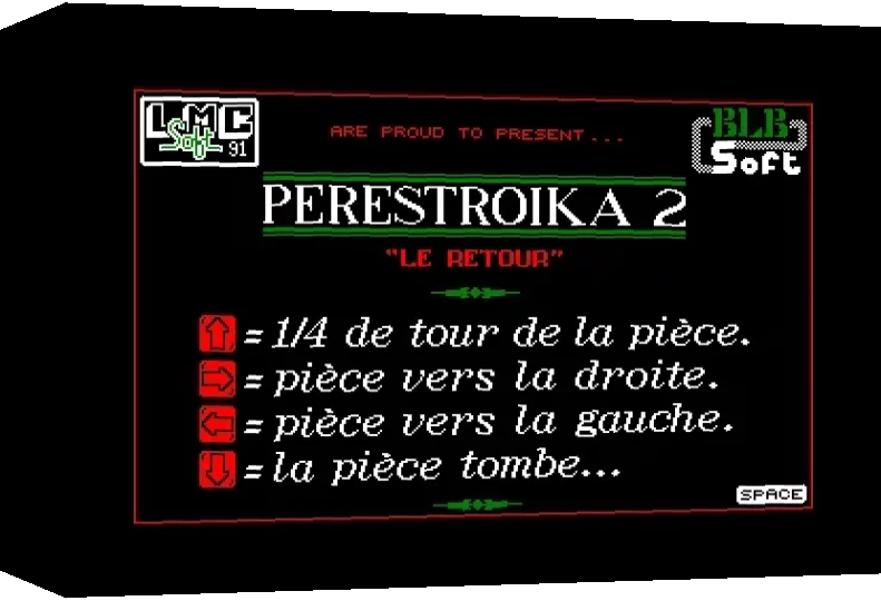 Perestroika 2 - Le Retour — box-3D (WOR)
