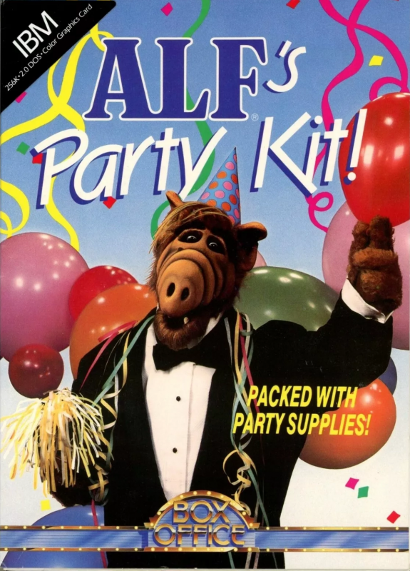 Alf's Party Kit box art