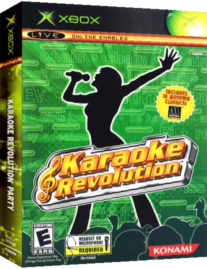 Karaoke Revolution — box-3D (US)