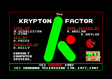 Krypton Factor, The — sstitle (EU)