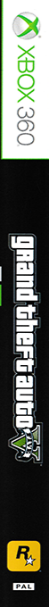 Grand Theft Auto V — box-2D-side (DE)