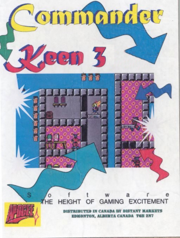 Commander Keen 3 - Keen Must Die! box art