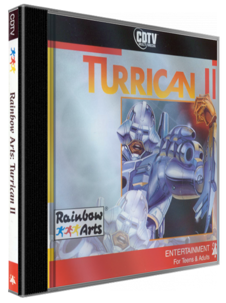 Turrican 2 — box-3D (EU)
