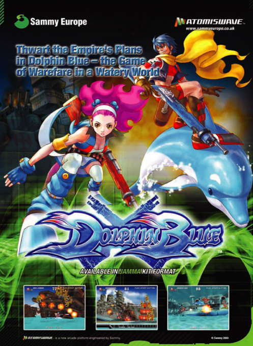 Dolphin Blue box art