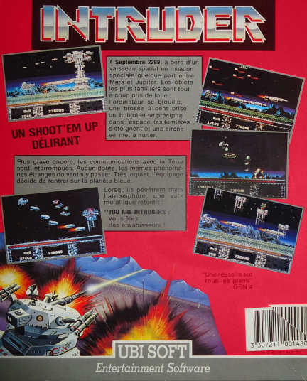 Intruder, The — box-2D-back (FR)