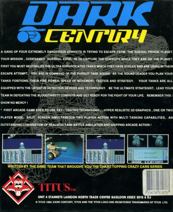 Dark Century — box-2D-back (EU)